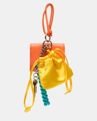 TRAVEL BAG CHARM ORANGE MULTI