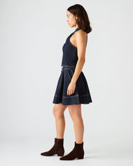 SLOAN DENIM SKIRT INK