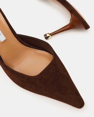 ADELINE BROWN SUEDE