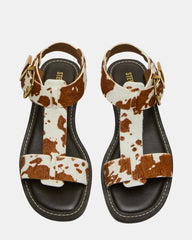 BRAZINN BROWN COW PRINT