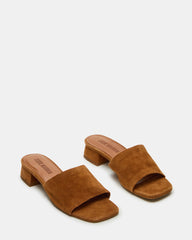 MONTGOMERY CHESTNUT SUEDE