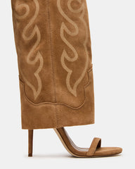 RAVINE WESTERN TAN SUEDE