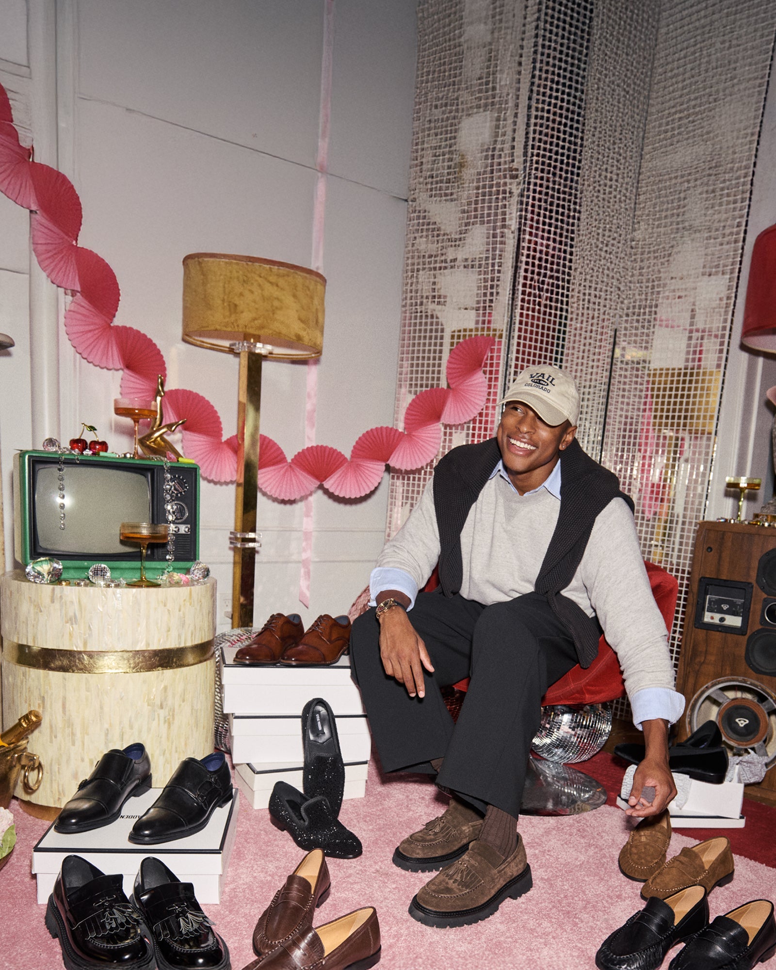 QUINCEY BROWN LEATHER