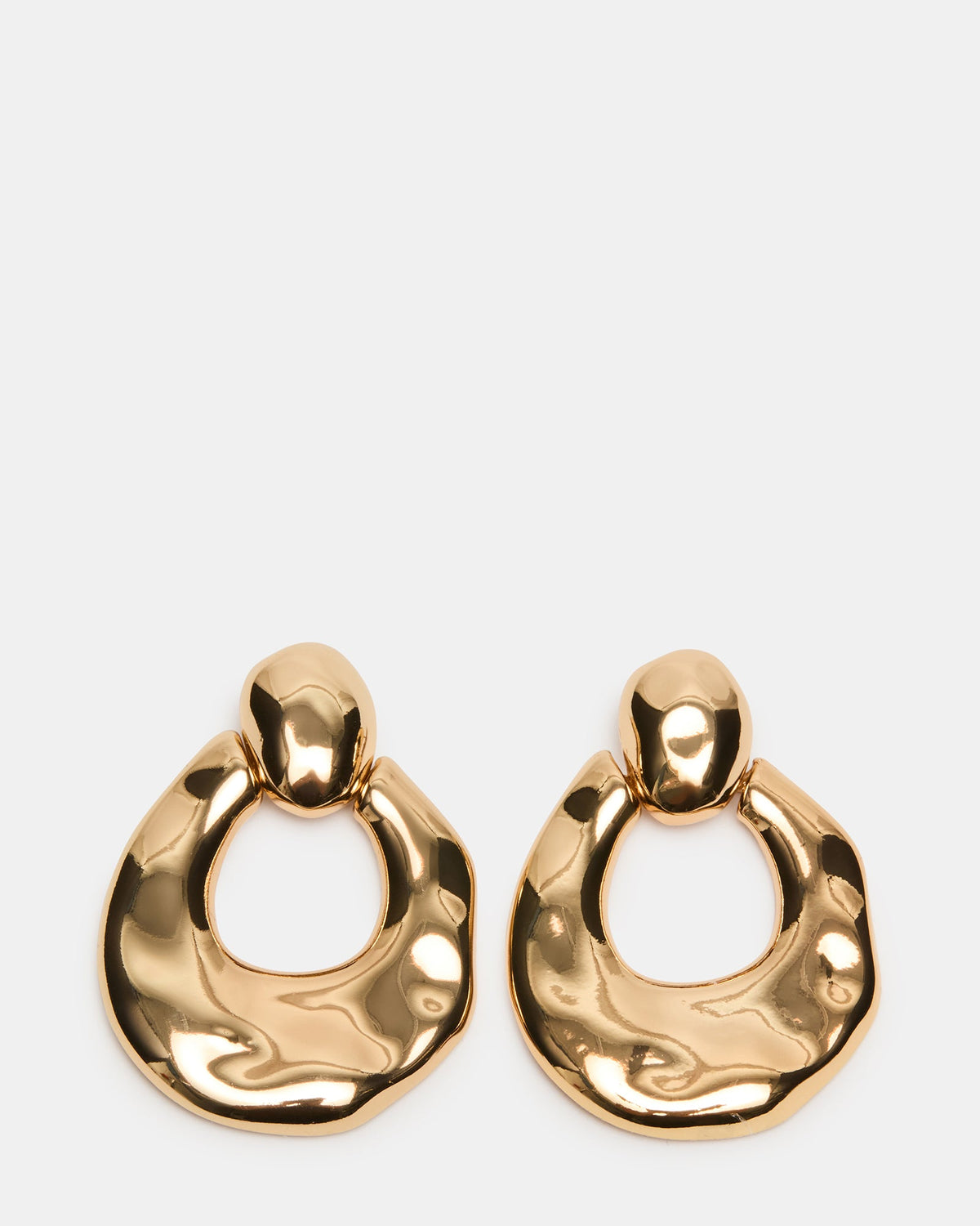DOOR KNOCKER EARRINGS GOLD