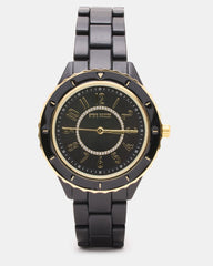 WOMEN'S STAINLESS STEEL WATCH BLACK