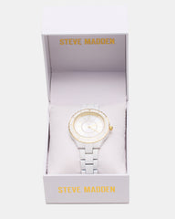 WOMEN'S STAINLESS STEEL WATCH WHITE
