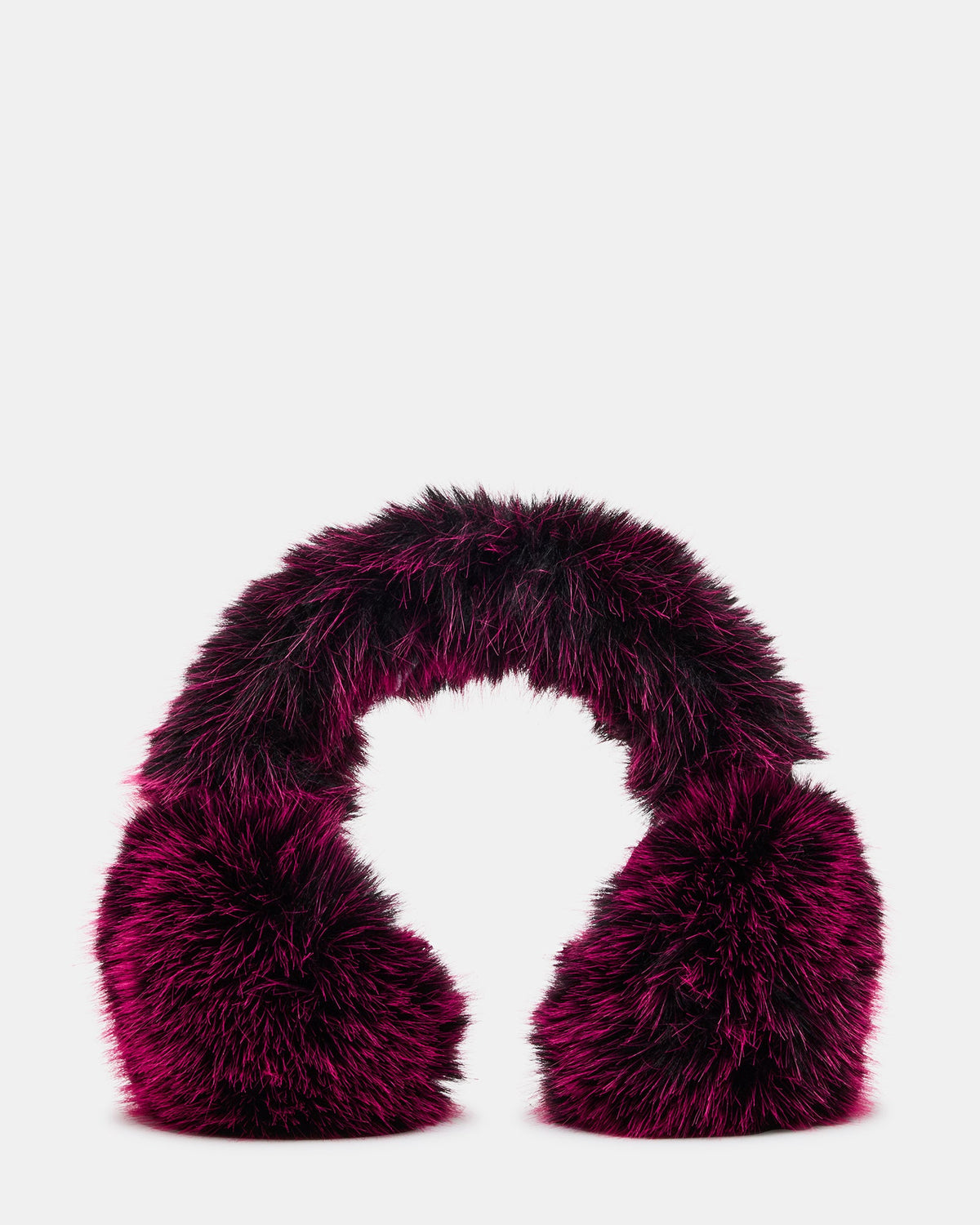 ALL OVER FAUX EARMUFFS PINK