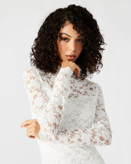 VIVIENNE LACE DRESS IVORY