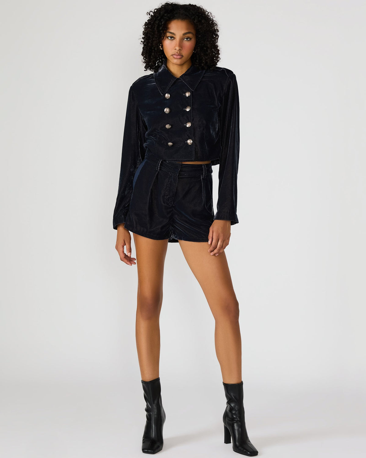 MINNETTA SHORT INDIGO HAZE