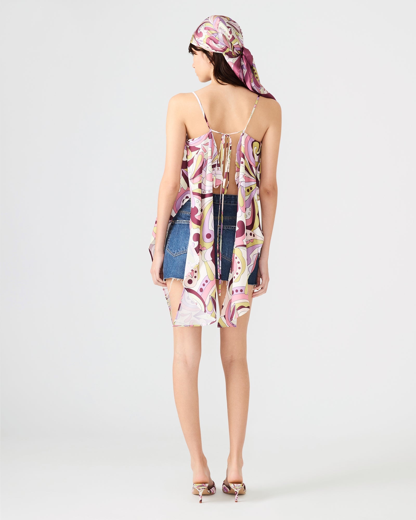 MARGAN TOP PETAL PAISLEY