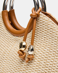 GEENA STRAW BAG LIGHT NATURAL
