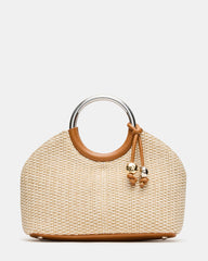 GEENA STRAW BAG LIGHT NATURAL