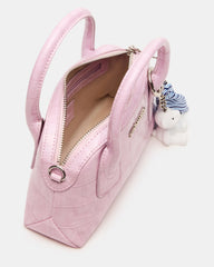 MELODIE BAG PINK CROCODILE