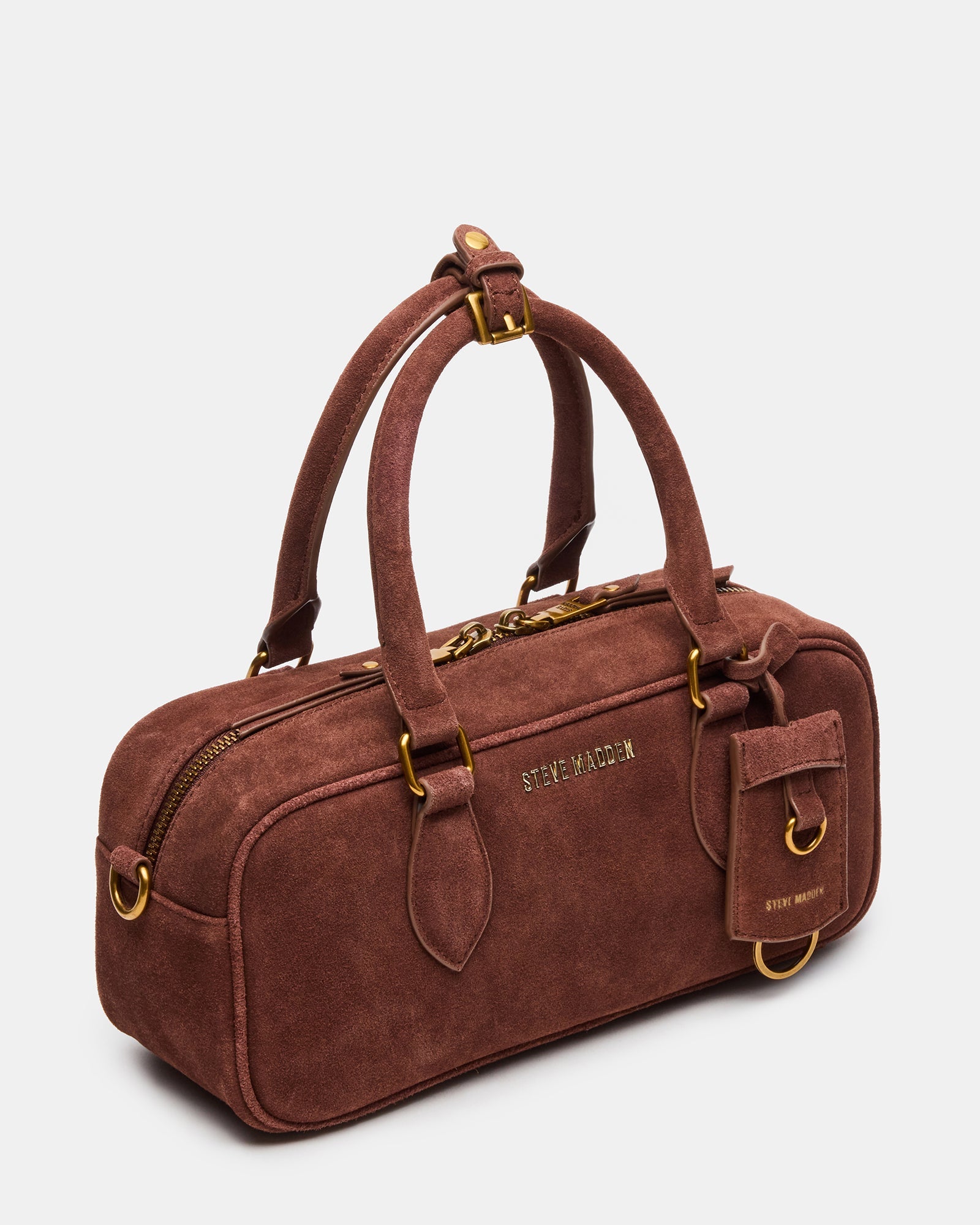MERIT BAG CHESTNUT SUEDE