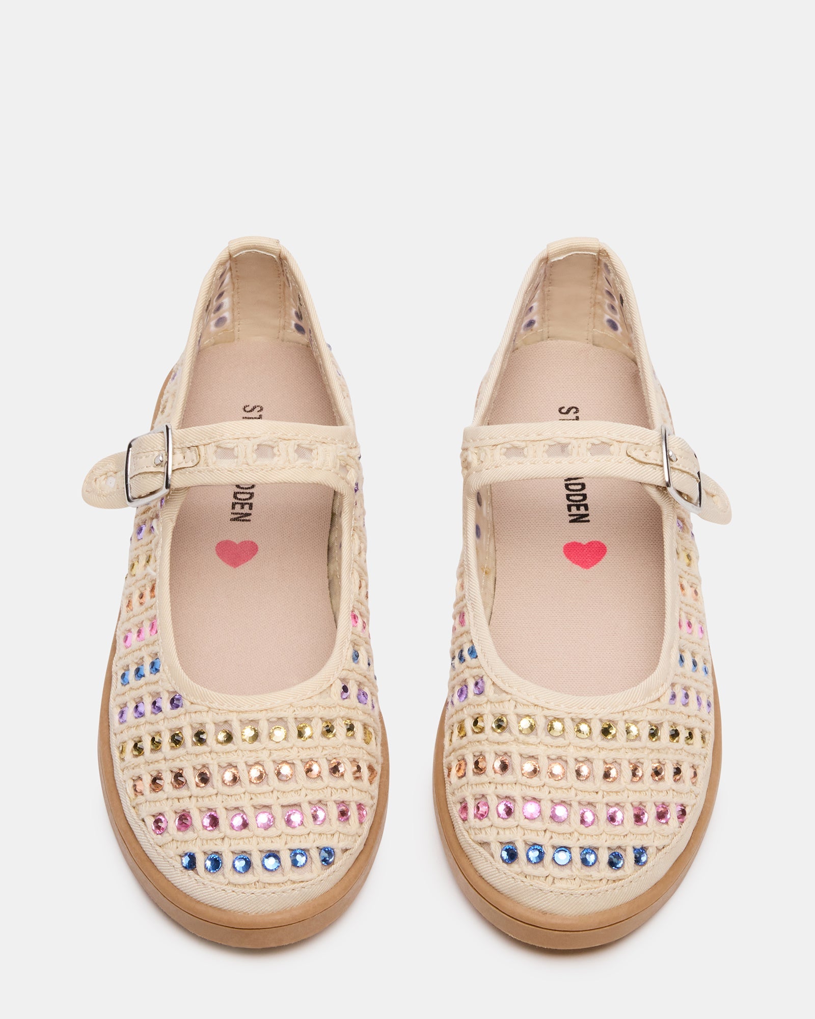 KIDS' ROREE NATURAL RHINESTONES