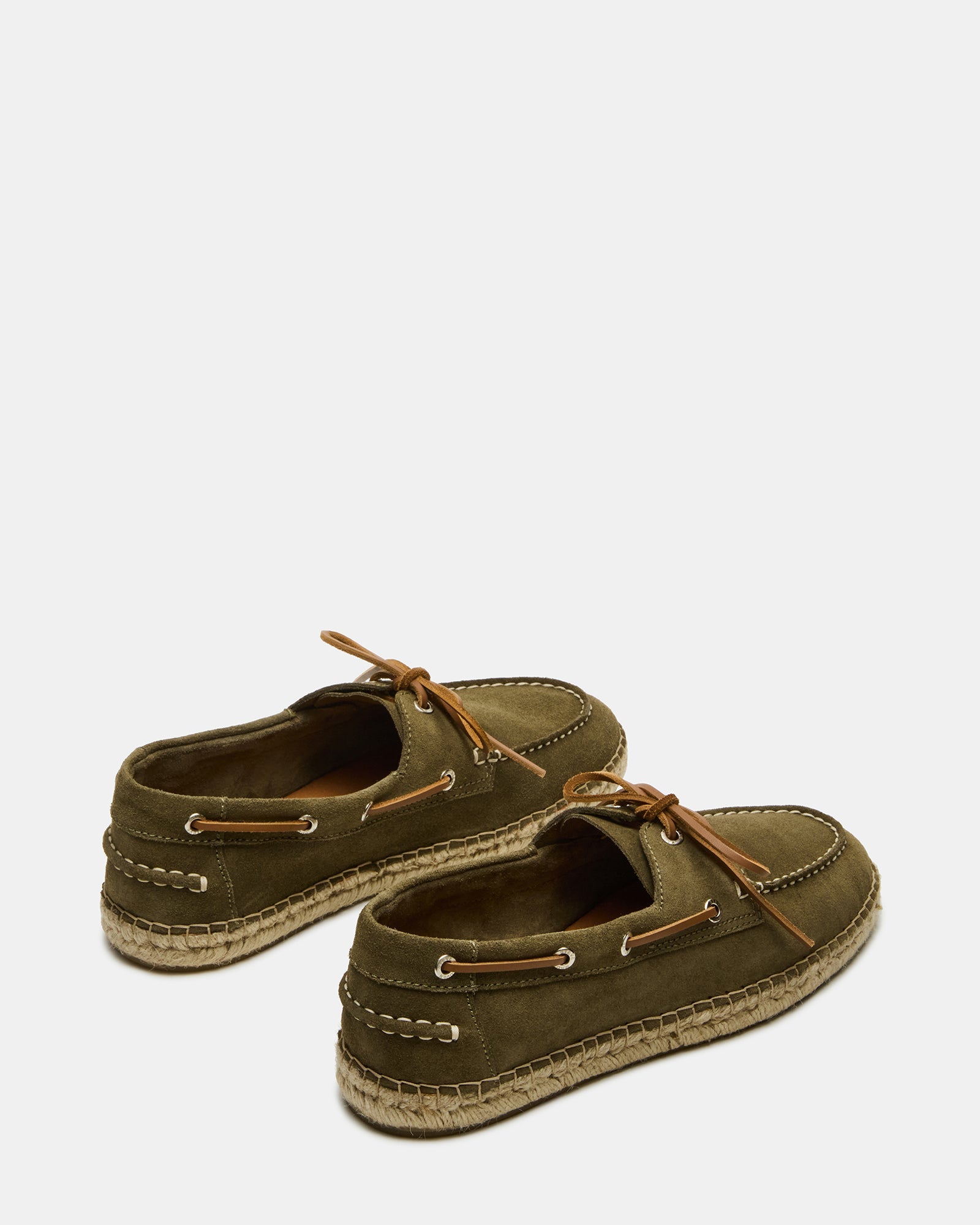 PANCHO OLIVE SUEDE