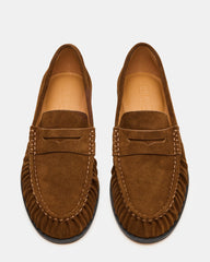 QUINCEY CHESTNUT SUEDE