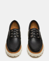 VICTOR BLACK LEATHER