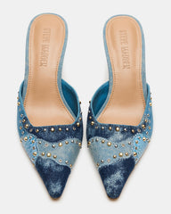 ALEXI DENIM MULTI STUDS