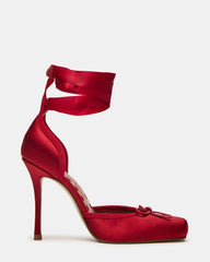 LARINA RED SATIN
