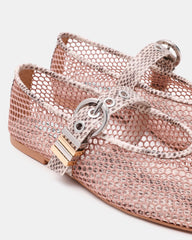 LUCIA BLUSH MULTI MESH