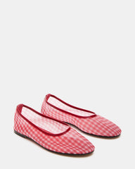MEADOW RED GINGHAM