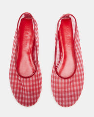 MEADOW RED GINGHAM