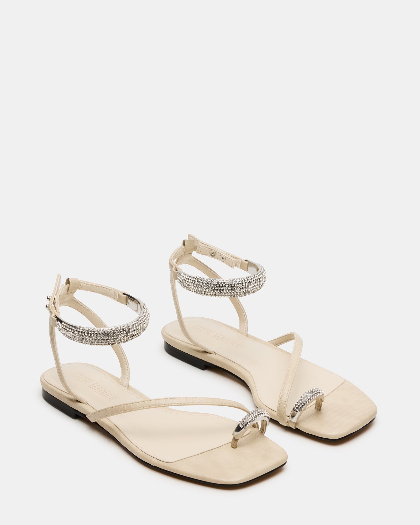 ODYSSEY RHINESTONES BONE CROCODILE