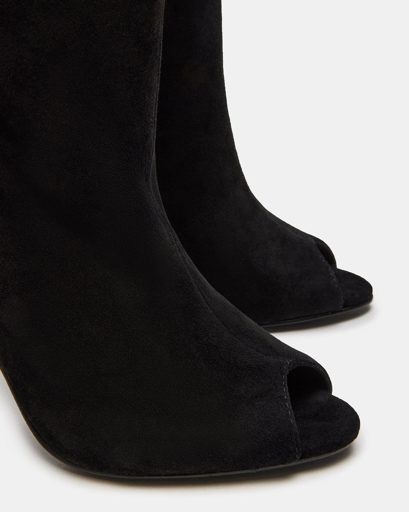 PEGGIE BLACK SUEDE