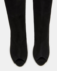 PEGGIE BLACK SUEDE