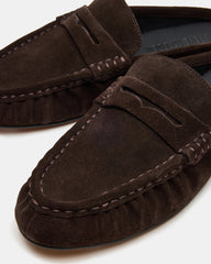 RAFE CHOCOLATE BROWN SUEDE