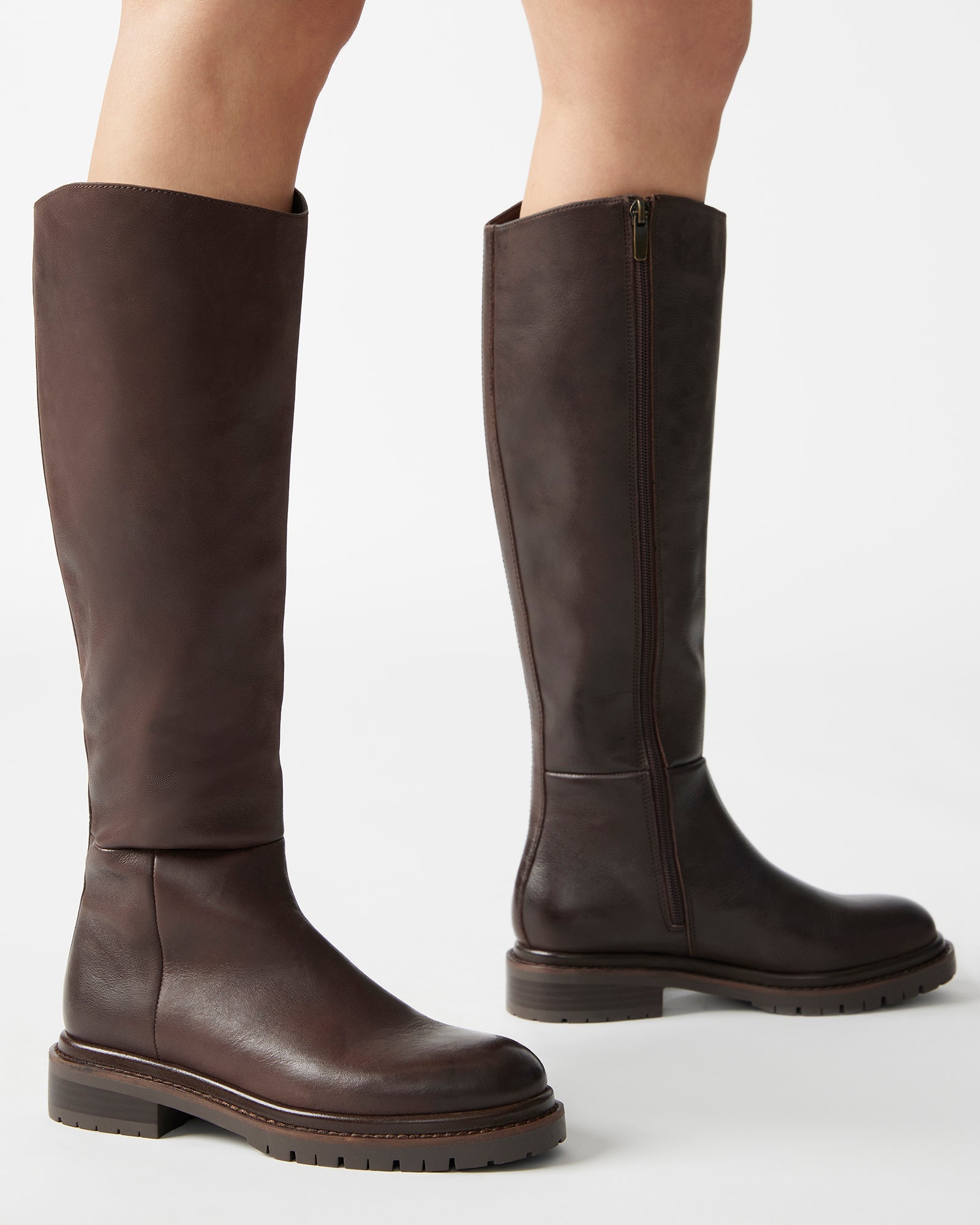 RAPHAELLA BROWN LEATHER - SM REBOOTED