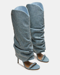 RAVINE DENIM RHINESTONES