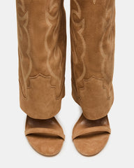 RAVINE WESTERN TAN SUEDE