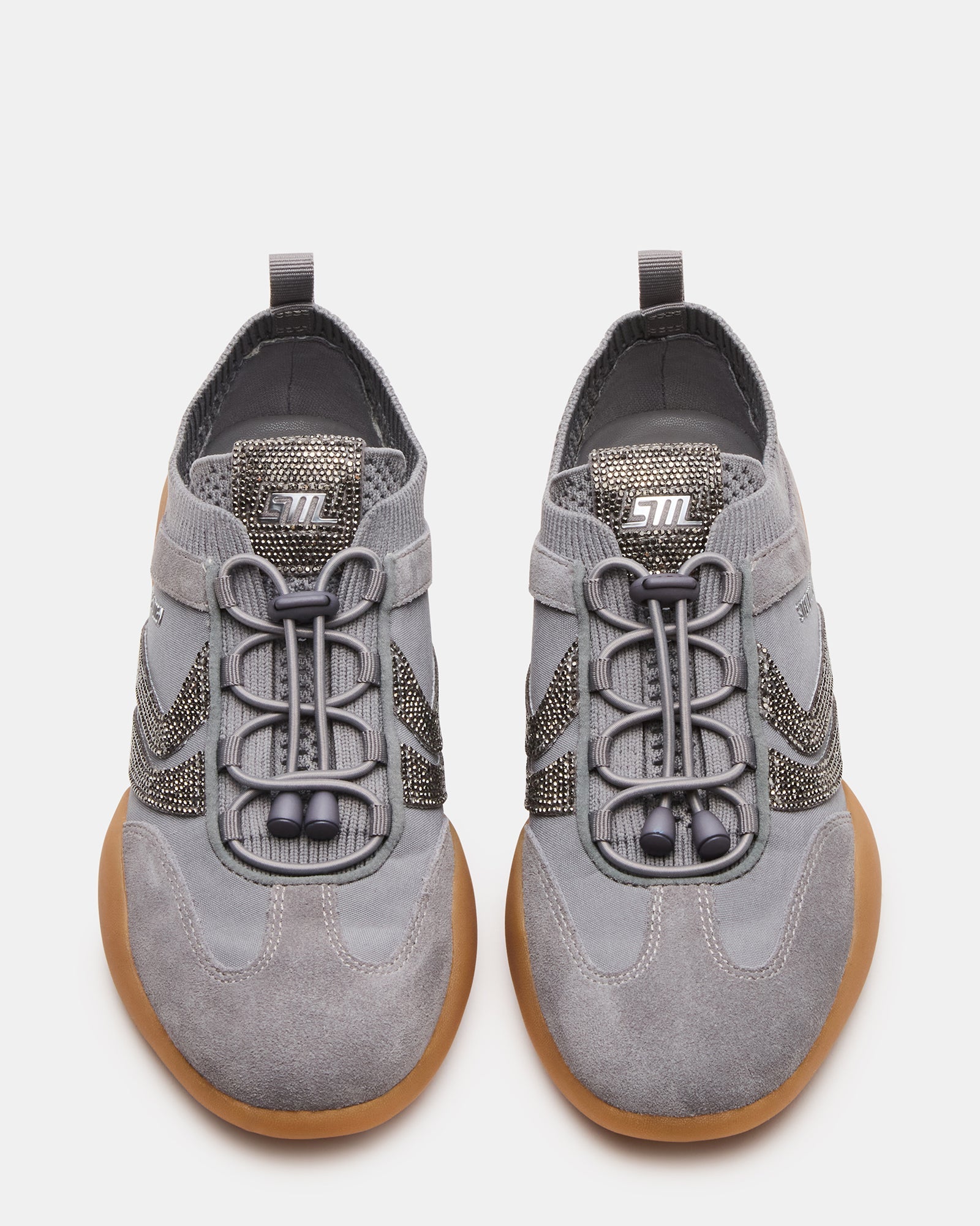 REBOOT GREY RHINESTONES