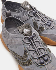 REBOOT GREY RHINESTONES