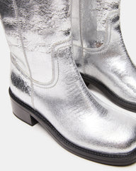 RIGGS SILVER LEATHER