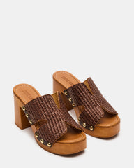 SUNKISSED BROWN RAFFIA