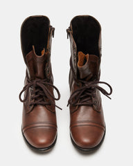 TROOPA BROWN LEATHER - SM REBOOTED