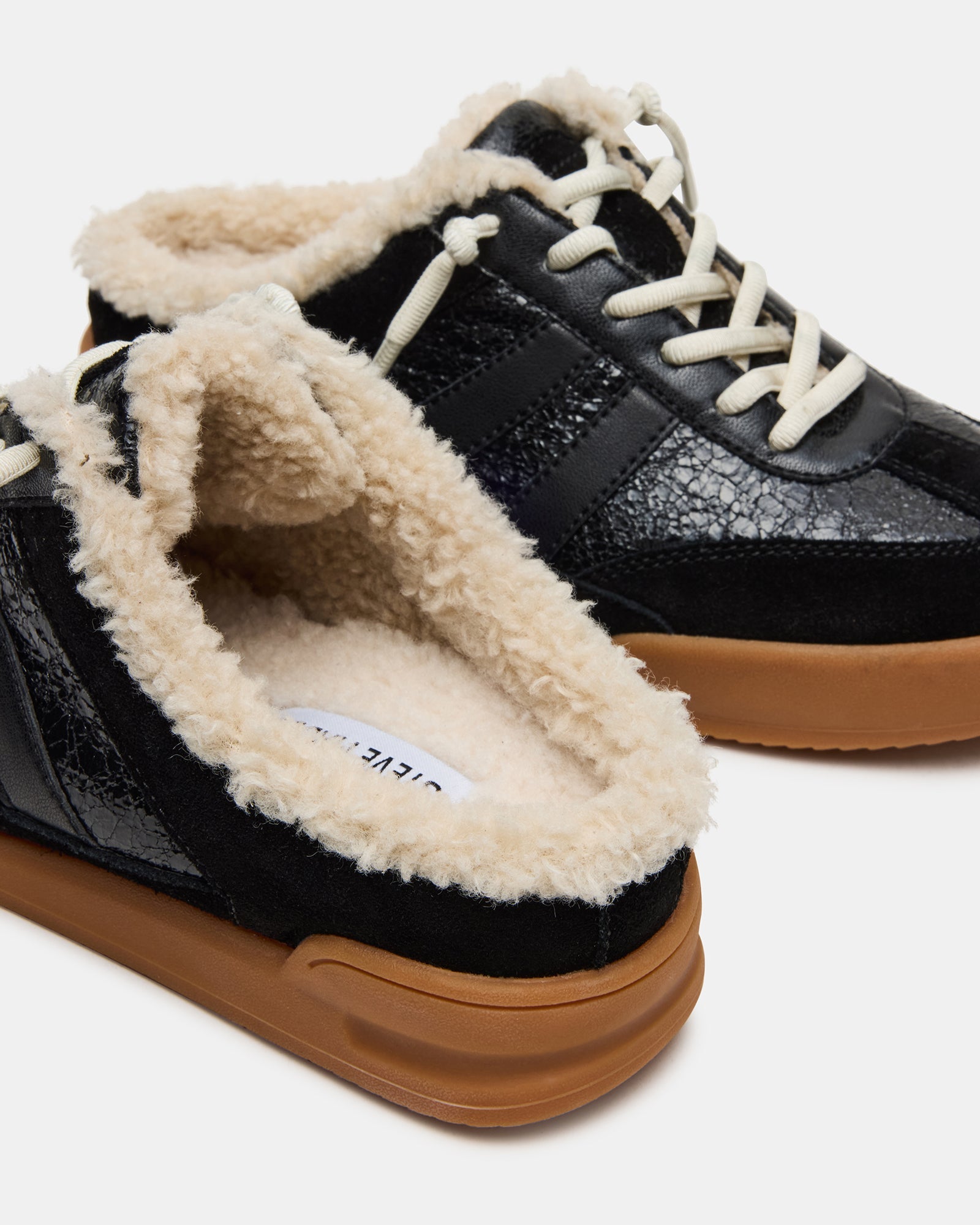 VANDY FAUX FUR BLACK MULTI